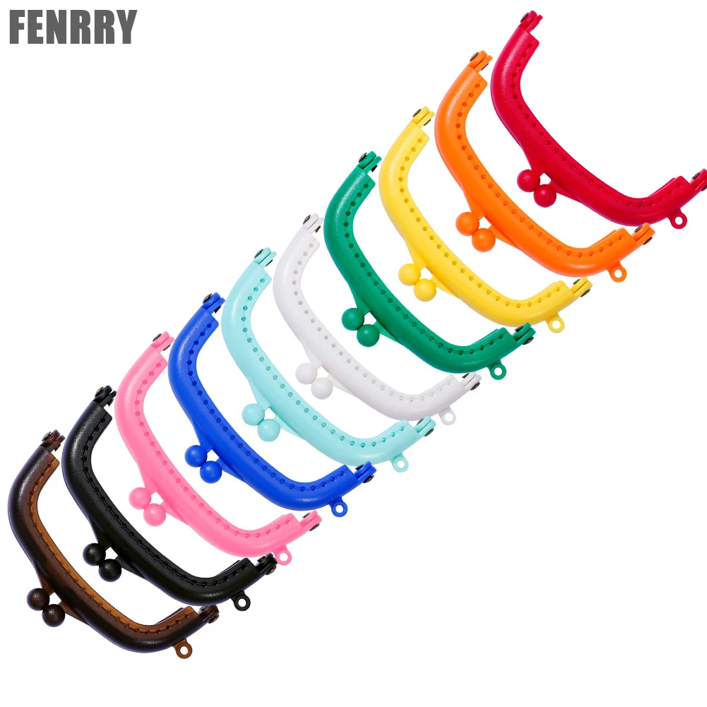 Fenrry 8 5 см дуговая пластиковая рамка для кошелька ручка клатча сумки аксессуары