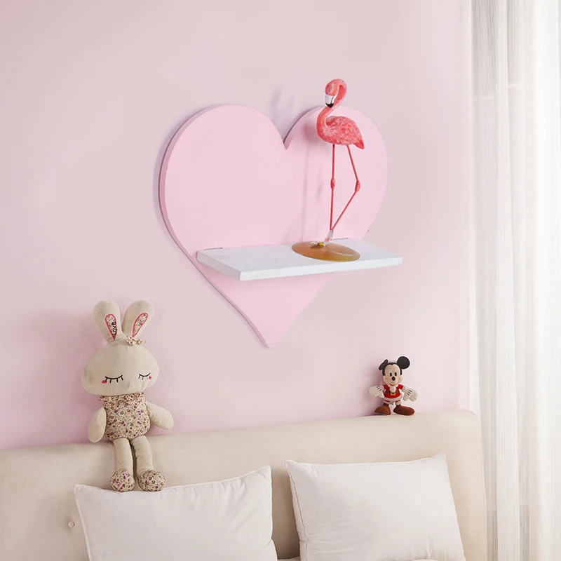 Скандинавские деревянные стеллажи для хранения сделай сам милый фламинго