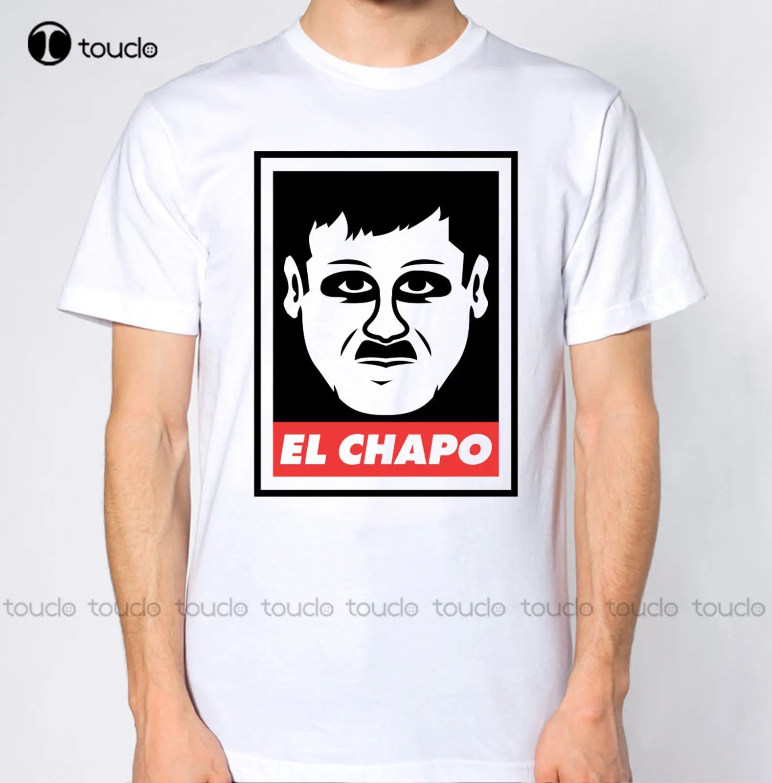 

Fashion Top Tee Mens Jaoquin El Chapo Guzman Graphic T-Shirt Drug Lord Mexico Prison Print T Shirt Custom aldult Teen unisex