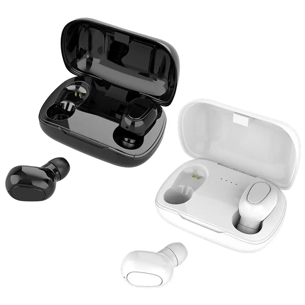 Беспроводные наушники спортивные Bluetooth 5 0 TWS с шумоподавлением микрофон для iPhone