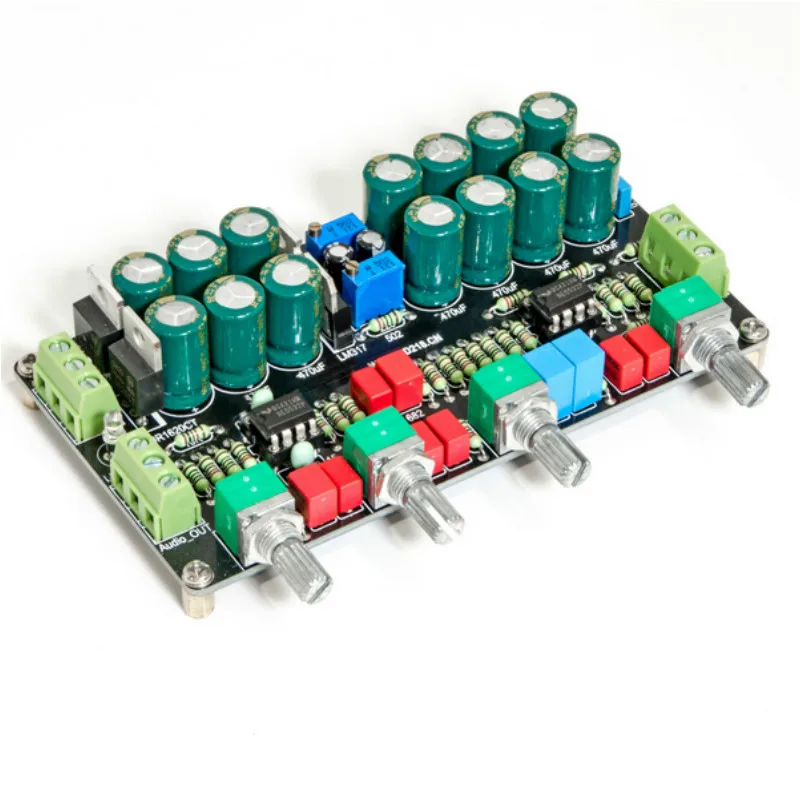 Controle de Volume Preamplifer para Amplificador de Alto-falante em Casa Sotamia Amplificador Preamp Tone Board Opa2604 Lm4562 Ne5532 Agudos Baixo Alto