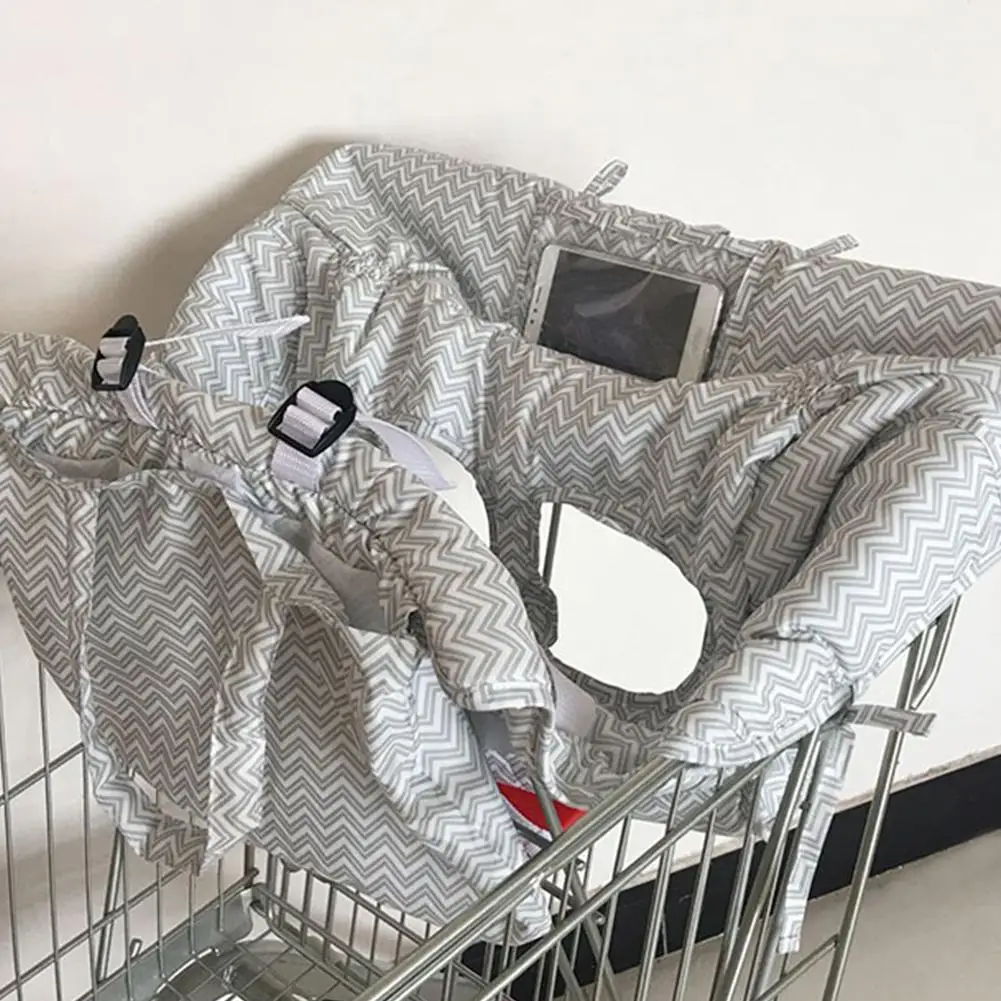 2 в 1 детская корзина чехол для детского сидения Защитная крышка Тележка Мягкий