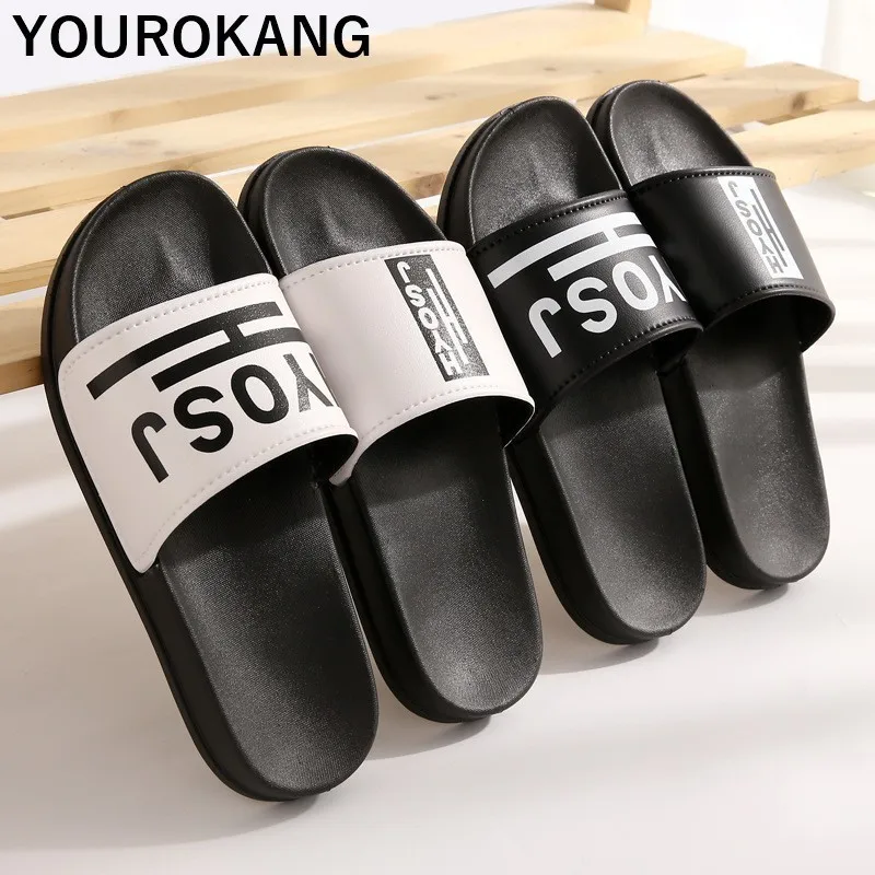 Женские летние пляжные тапочки Уличная обувь унисекс модные женские шлепанцы