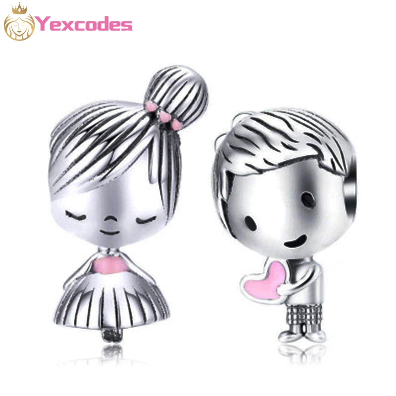 

Yexcodes Hot Sale Original Childhood Sweetheart Charm Beads Fashion Cross-Border Diy Jewelry Making Brand Bracelets Gifts