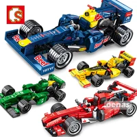 sembo moc high tech super pullback racing car model building blocks set classic racer vehicle children boys christmas gift toys