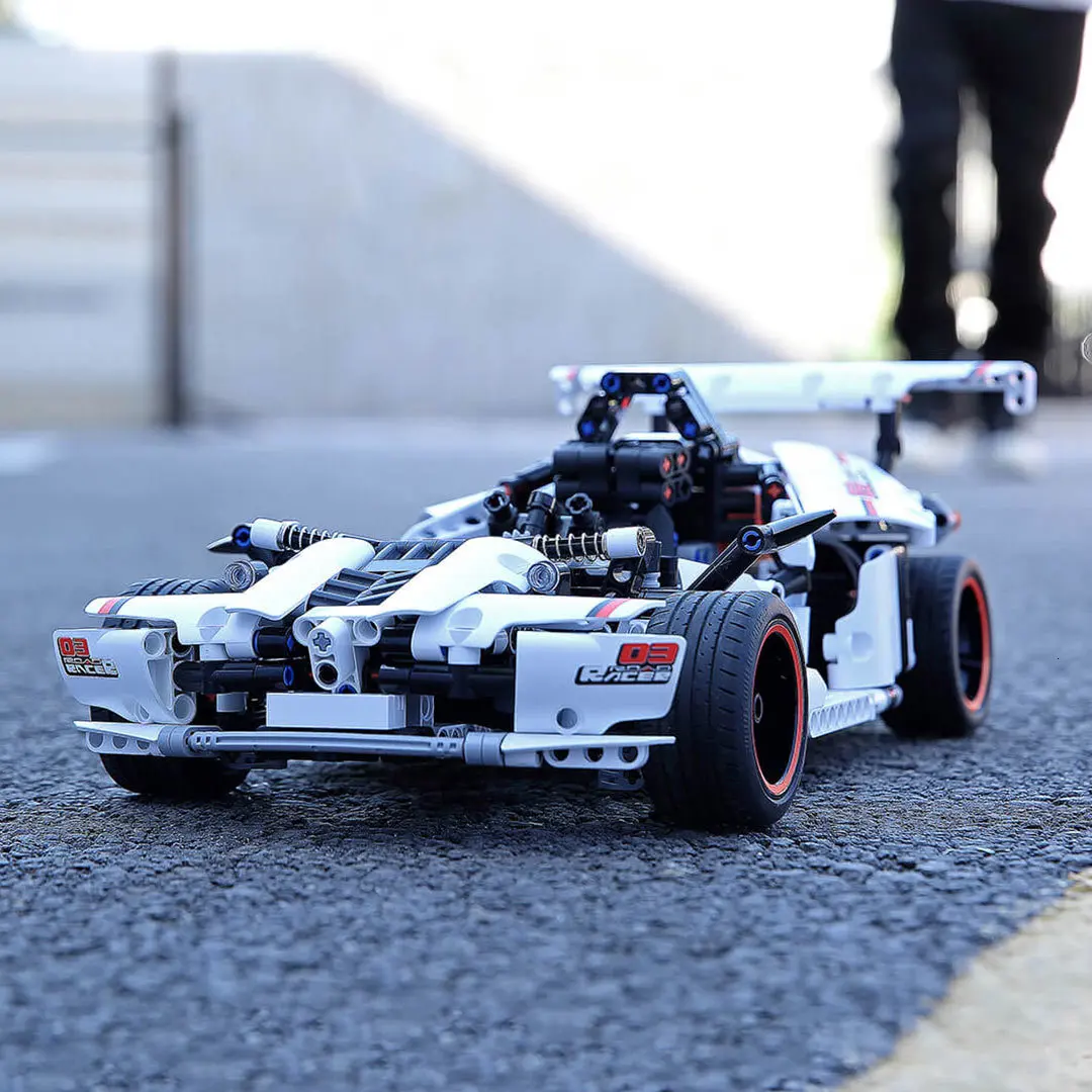 Xiaomi Smart Building Block Highway гоночный автомобиль моделирующий Xiomi Smart Highway Racing для детей мальчиков 3D Трехмерные рисунки