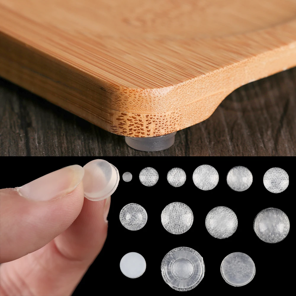 Накладки на дверные ограничители 50/64/100 шт. самоклеящиеся для мебели прочные во