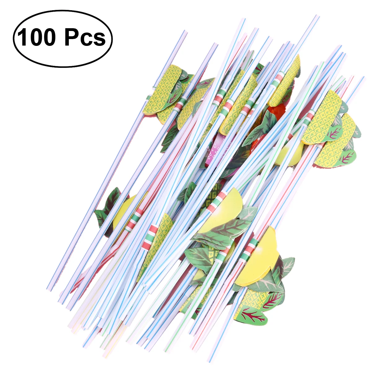 

100 шт., Декоративные Фруктовые присоски для напитков