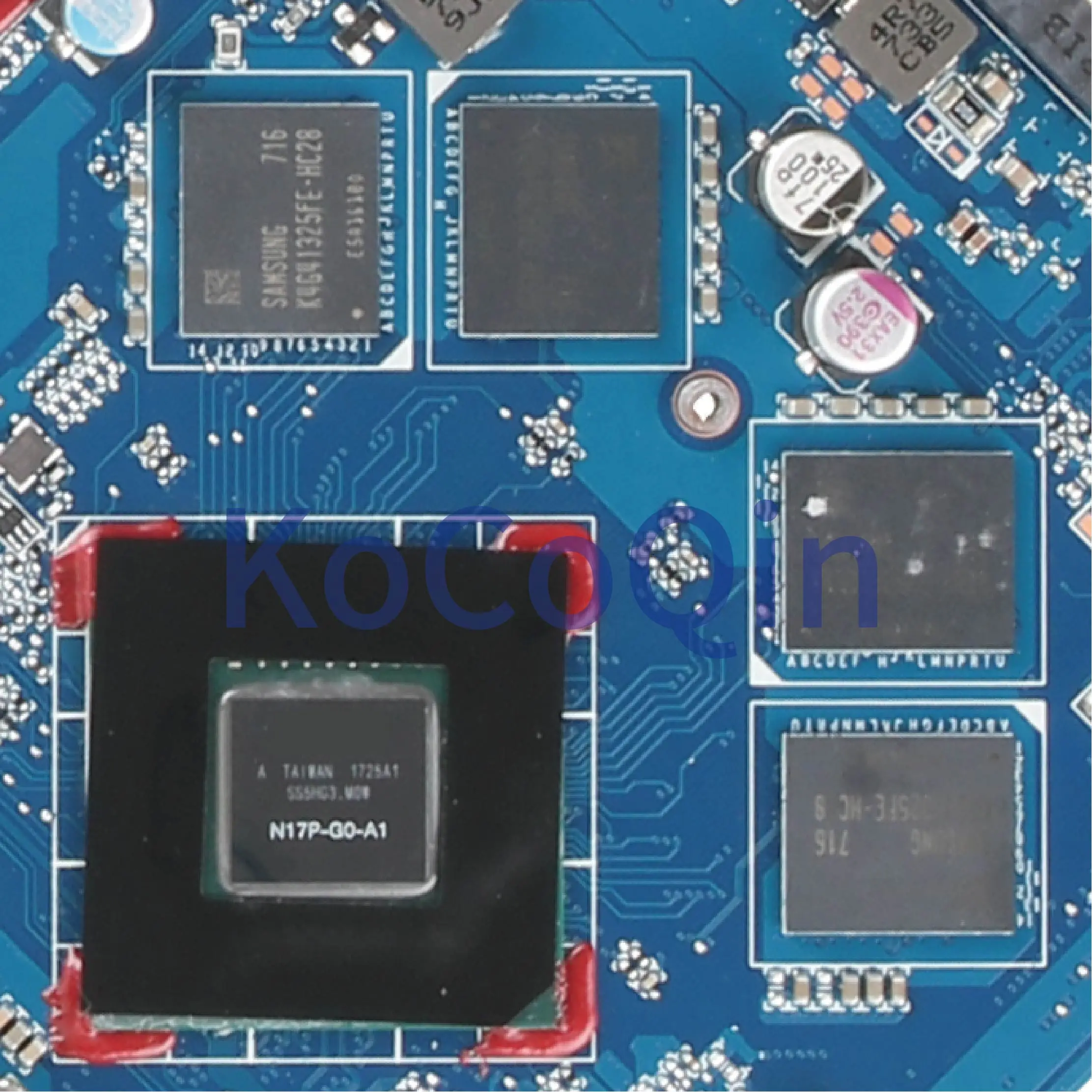 KoCoQin материнская плата для ноутбука HP павильон 17-AB 17-W I5-7300HQ GTX1050 915468-001 915468-601 DAG37DMBAD0