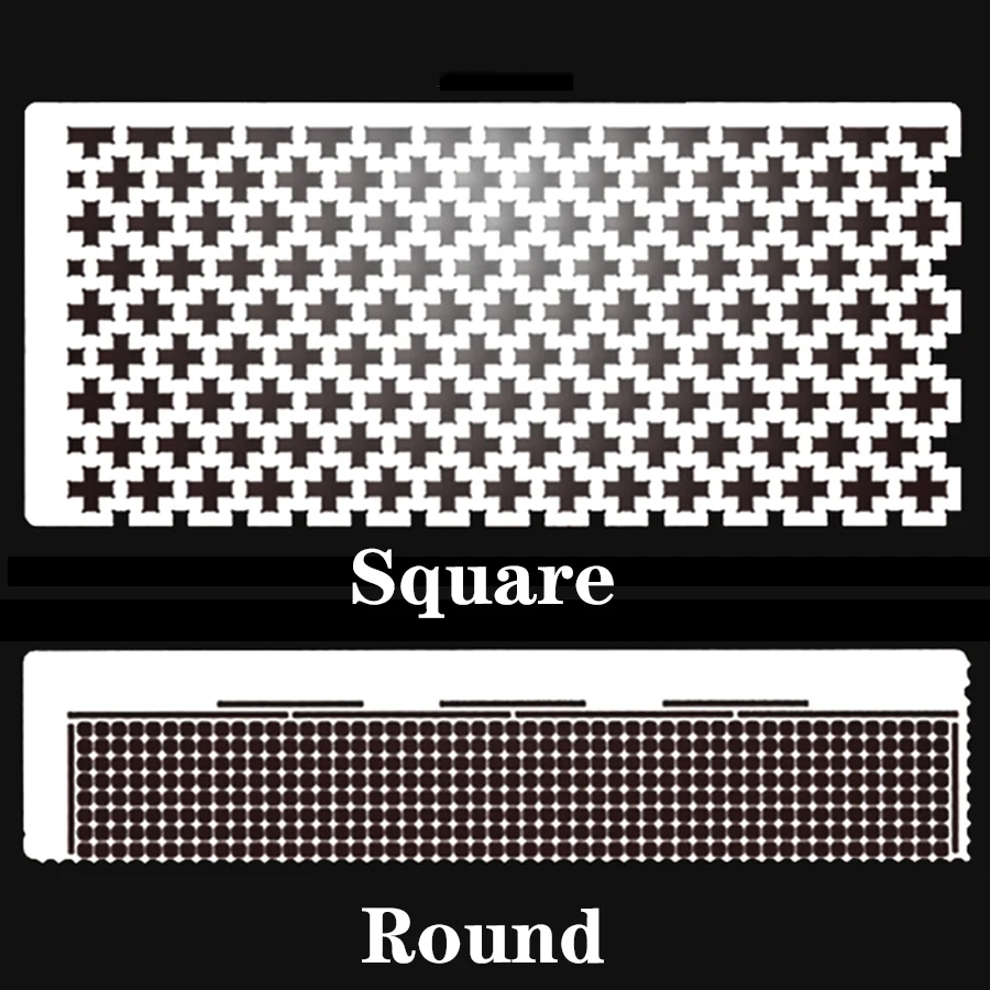 

Square Painting Tool Ruler Stainless Steel DIY Drawing Ruler Blank Grids For Full Partial Drill 5D Diamond Painting Accessories