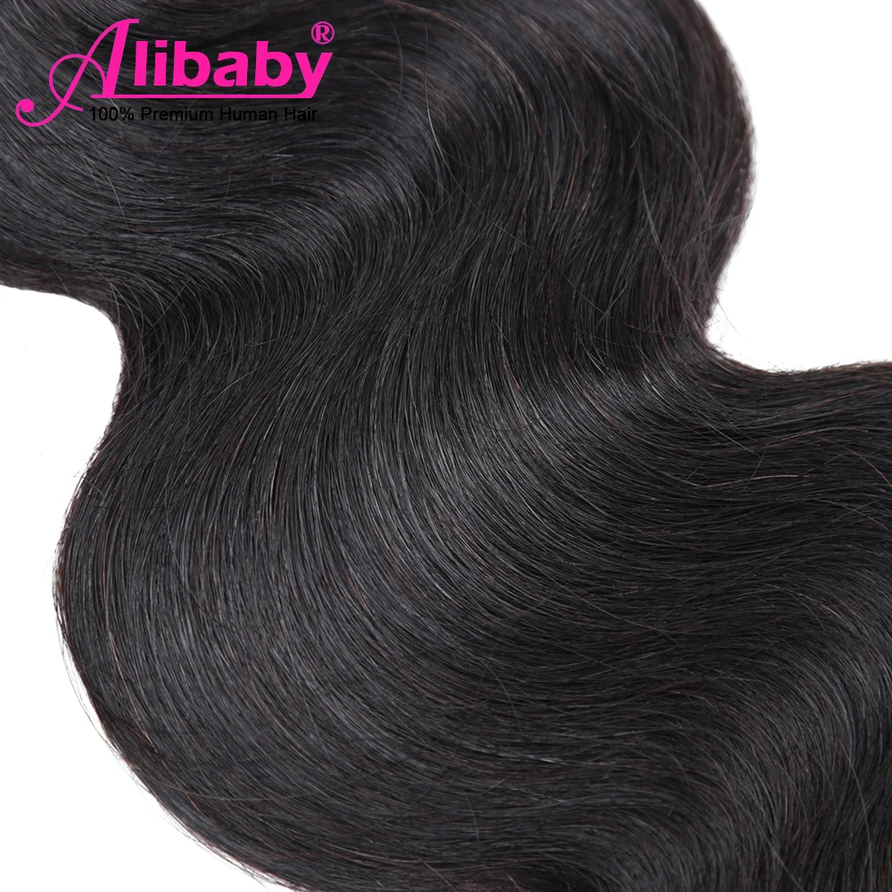 Alibaby индийские объемные волнистые пучки не Реми влажные и человеческие волосы