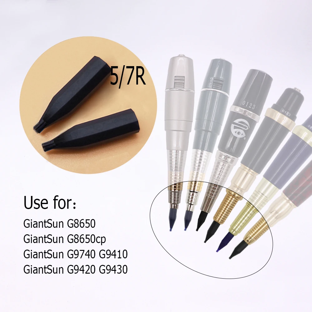 Индивидуально упакованные универсальные шестигранные колпачки для тату машинки