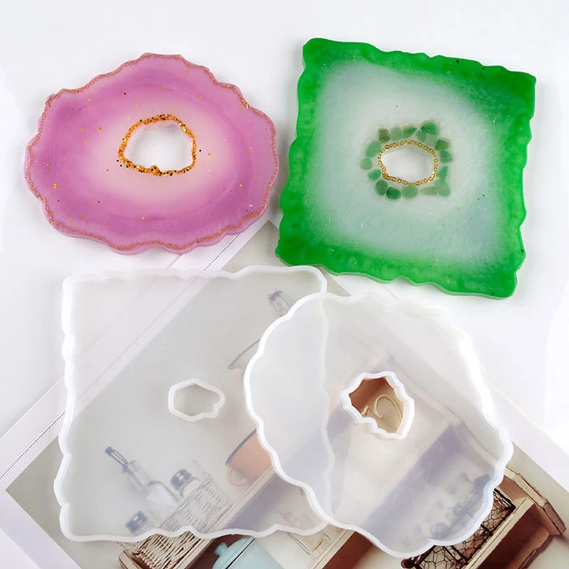 DIY Silicone Mold UV Epoxy Resin Mould Casting Molds Plaster Mold DIY Craft Tool Home Handicrafts Decoration Supplies