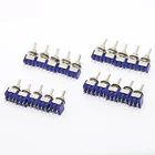 5 шт. миниатюрный переключатель однополюсный двойной бросок ВКЛ-ВЫКЛ-ВКЛON-120VAC 6A 14 дюйма установки MTS-102 103 202 203