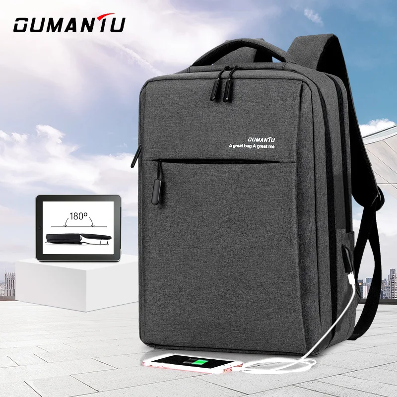 Мужские Женские рюкзаки для ноутбука большой емкости Многослойные сумки