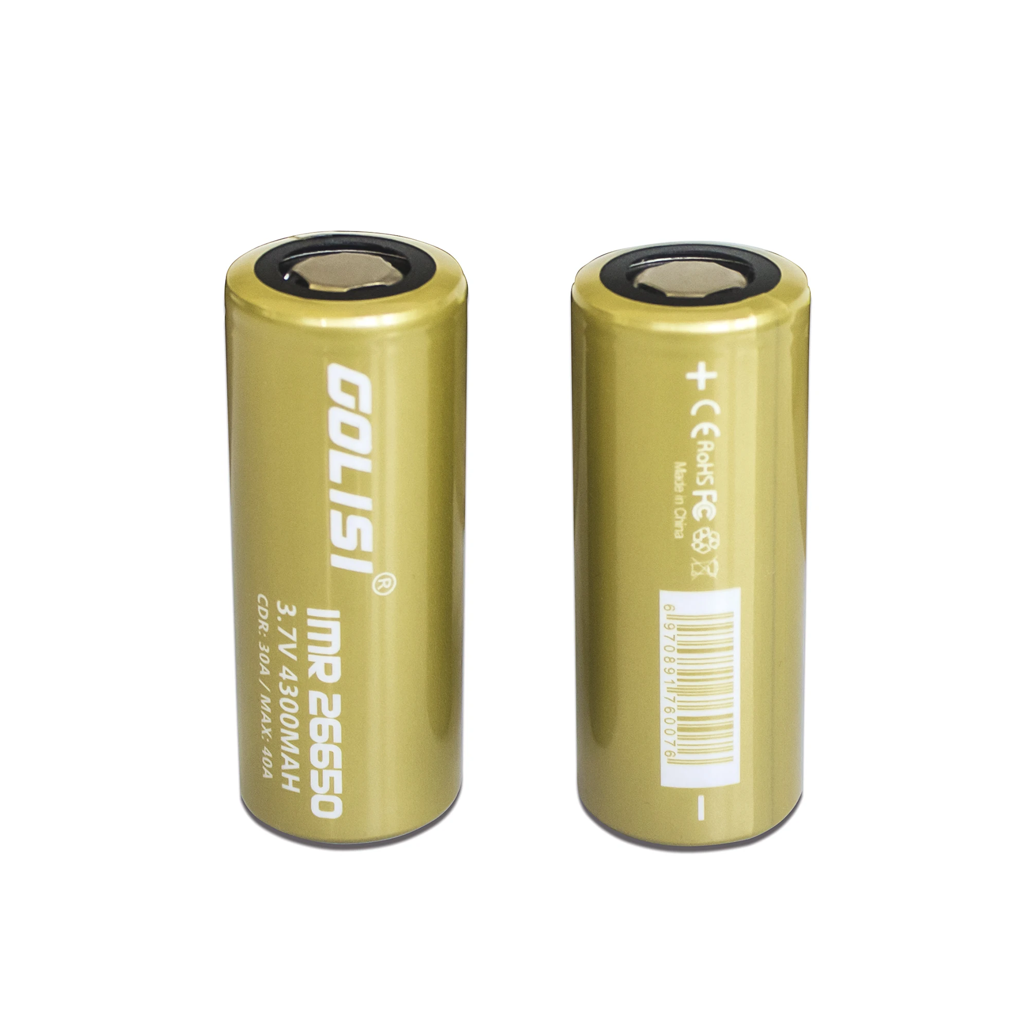 Golisi 4 шт. S43 IMR 26650 4300 мАч 40 А E-CIG перезаряжаемая батарея для вейпа с S4 умное зарядное