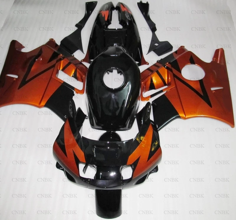 Обтекатели для Honda Cbr600 1993 CBR600 F2 обтекатель мотоцикла 1994 CBR 600 1991 оранжевый