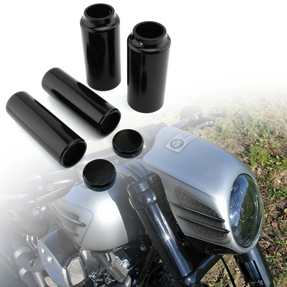 

For HARLEY DAVIDSON SOFTAIL FXSB BREAKOUT 2013-2017 Motorcycle Upper/Lower Front Fork Shock Absorber Cover Protective Sleeve