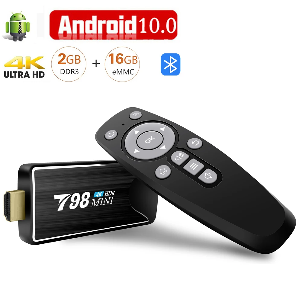 Smart TV BOX Android 10 медиаплеер 3D видео 4K Bluetooth 2 4G wifi Гб ОЗУ 16 ТВ приставка|ТВ-приставки и