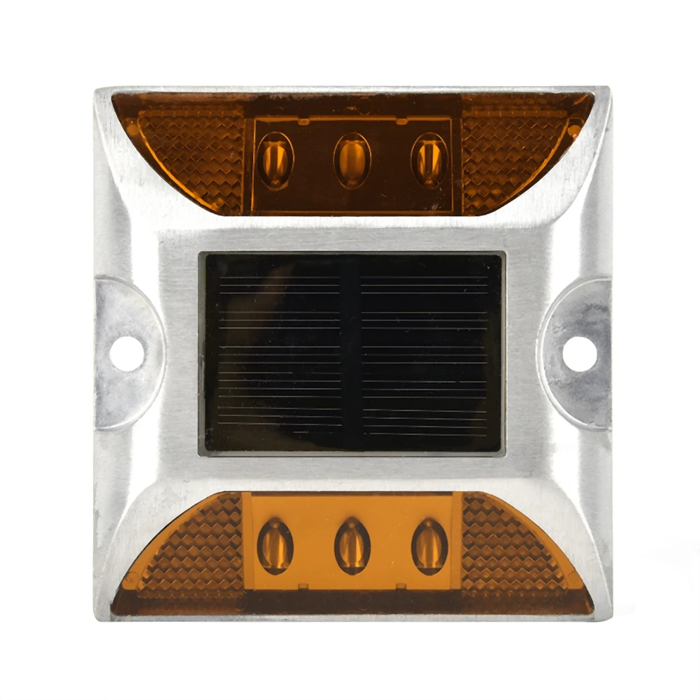 

Ground6 LED Solar Power Ground Marker Lights Waterproof Outdoor Driveway Road Stud LampGround