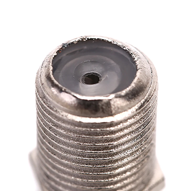 Высокое качество 10 Упаковка F Тип муфта адаптер разъем F/F Jack RG6 коаксиальный