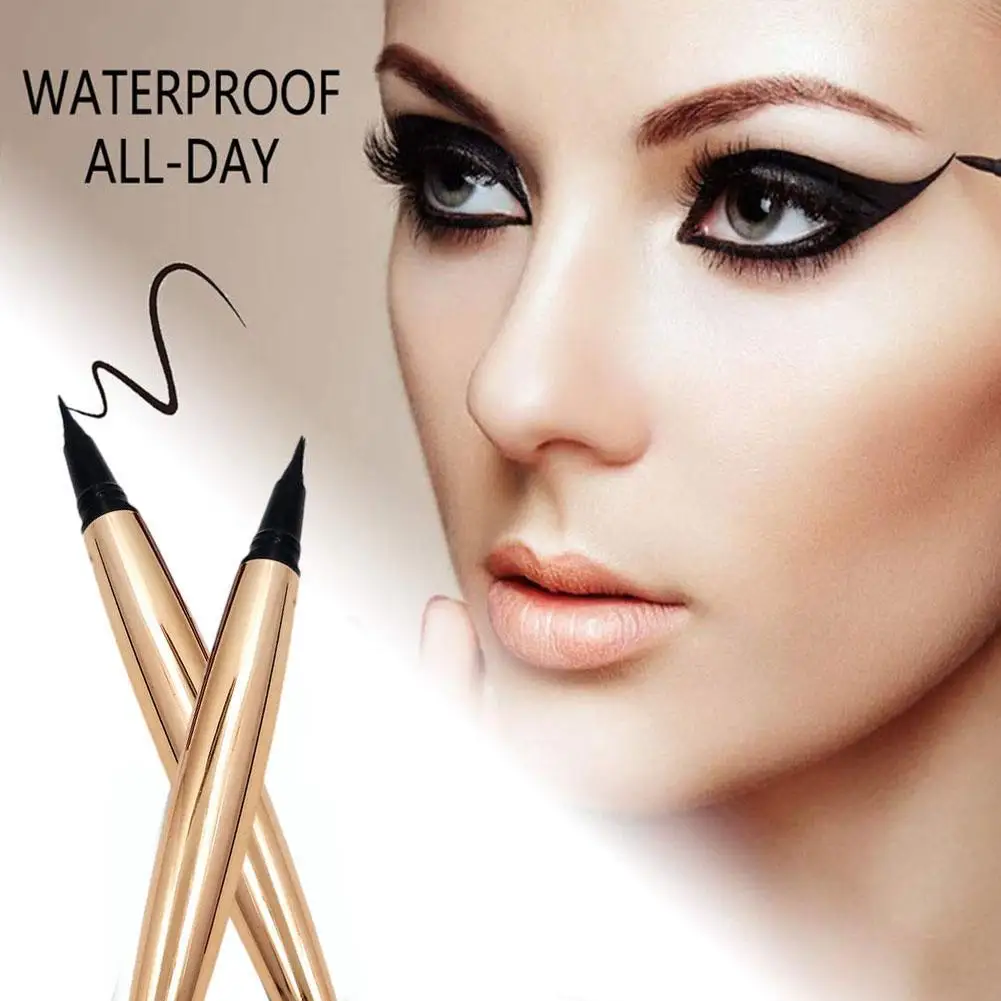 

High Quality Eyes Makeup Liquid Eyeliner Waterproof Long Lasting Face Makeup Quick-drying Eyeliner Black Brown Eyeliner
