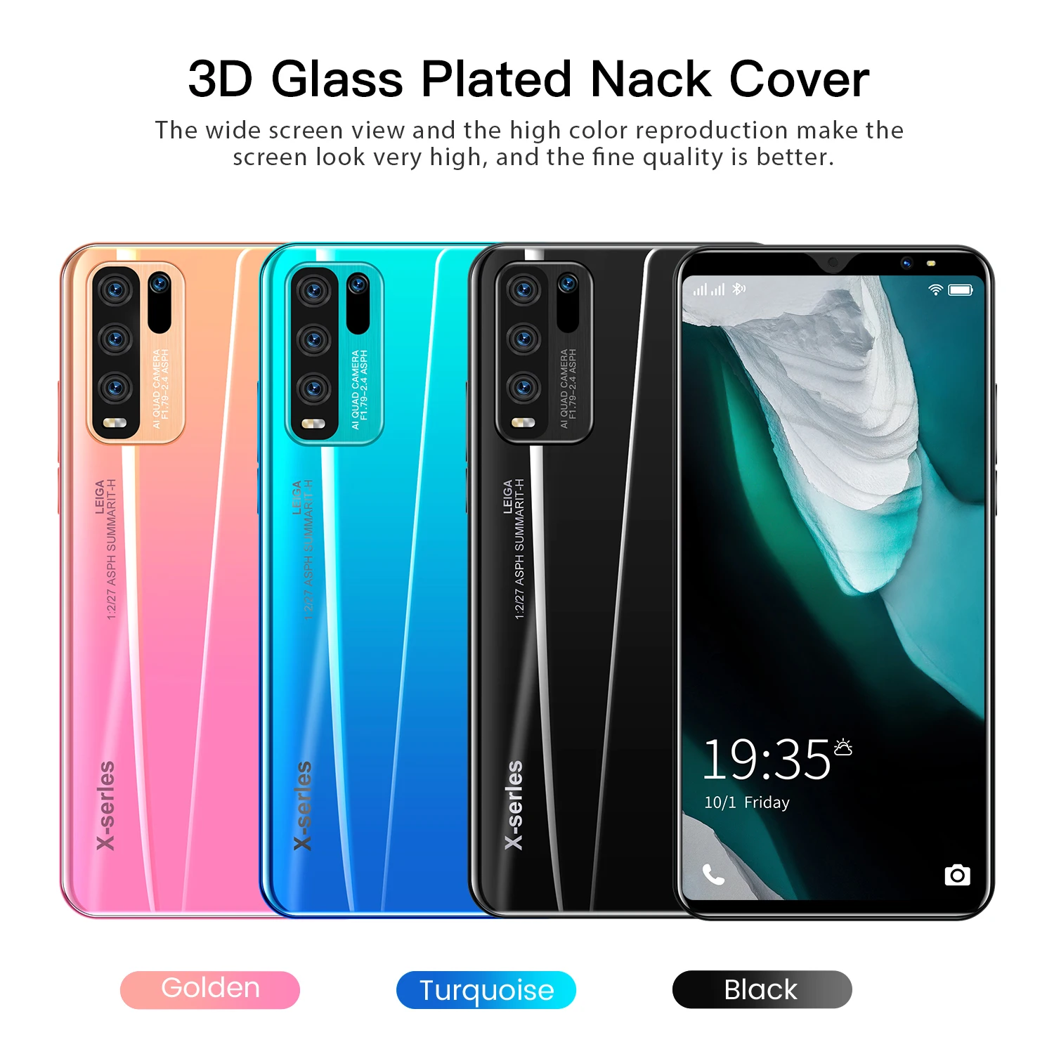 

Smartphone Y50 5.0 Globale Version 4800mAh Entsperren Really 4G 5G Android 10 8MP+13MP 4GB+64GB Celulares Unlocked Cell Phone