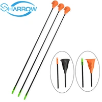 6pcs children sucker arrows fiberglass suction cup kids bow archery game target outdoor game shooting gift