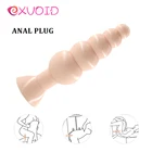 EXVOID огромная Анальная пробка G-spot Массажер интимные игрушки для женщин мужчин гей анальные шарики фаллоимитатор силиконовый влагалищный расширитель большая Анальная пробка секс-магазин