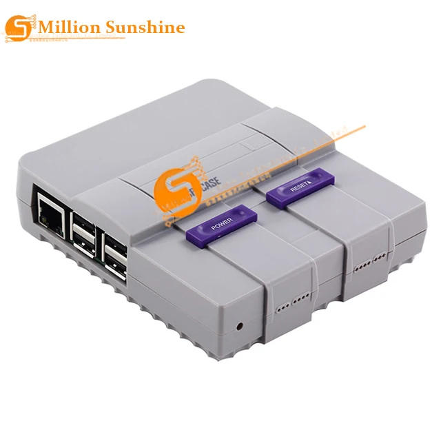Чехол Raspberry Pi 3 Mini NES NESPI корпус + охлаждающий вентилятор для Model B 2B pi|pi 3|fan fanpi model b |
