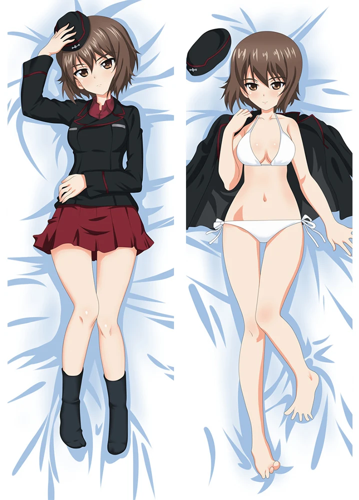 2019 March Anime GIRLS und PANZER Rosehip saori takebe сексуальный чехол для подушки тела