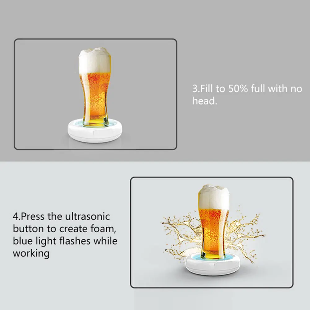 Пивной барботер бытовой Супер Соник пенообразователь портативный пивной