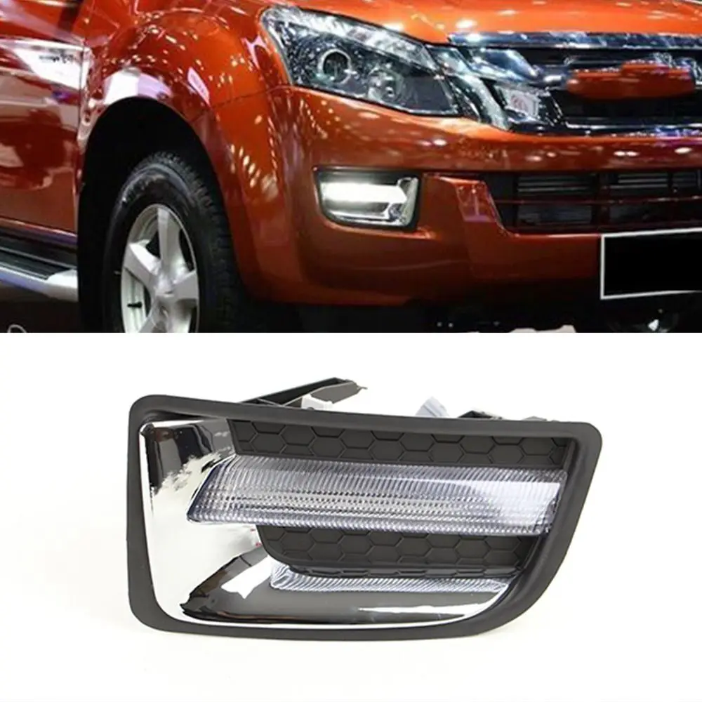 1 комплект светодиодный дневные ходовые огни DRL 12 В противотуманная фара из