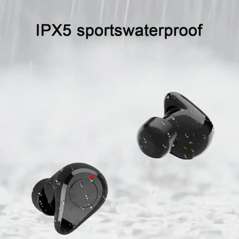 Водонепроницаемые TWS беспроводные Bluetooth наушники Hands-Free, вкладыши гарнитура наушники с зарядным устройством для iPhone для huawei для Xiaomi