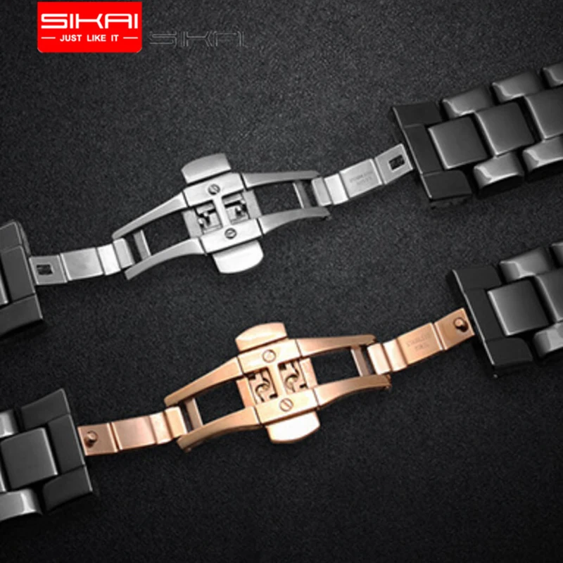 SIKAI для Emporio Armani AR1410/AR1400 Роскошный деловой стиль мужчин кривая застежка бабочка