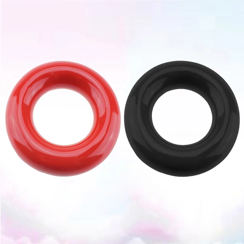 

2pcs Round Weight Power Swing Ring for Clubs Warm Training Aid (Random Color)