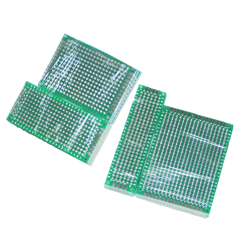 

1Set Of PCB Boards Tool Double-sided 20pcs Kit Strip 2.54mm Universal Prototype