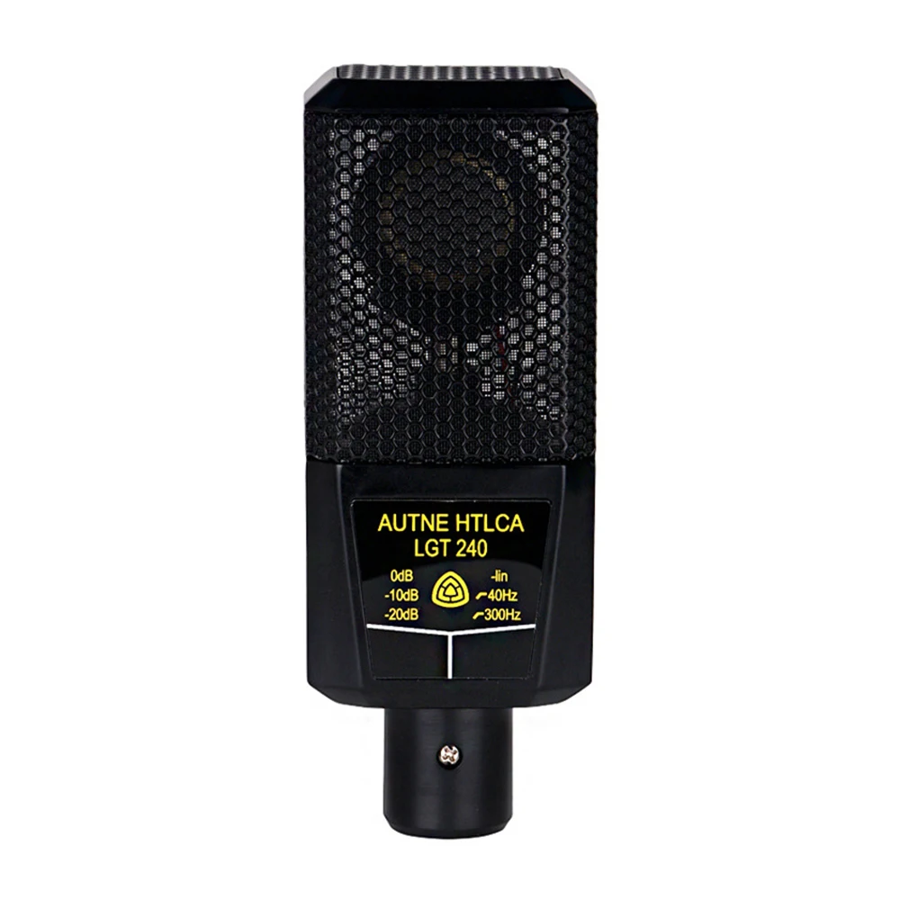 

Профессиональный конденсаторный кардиоидный микрофон, бесшумный Микрофон XLR, комплект микрофона для студийной записи, прямой трансляции