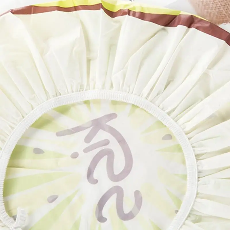 Шапочка для душа с милыми фруктами водонепроницаемая шапочка ванны эластичная