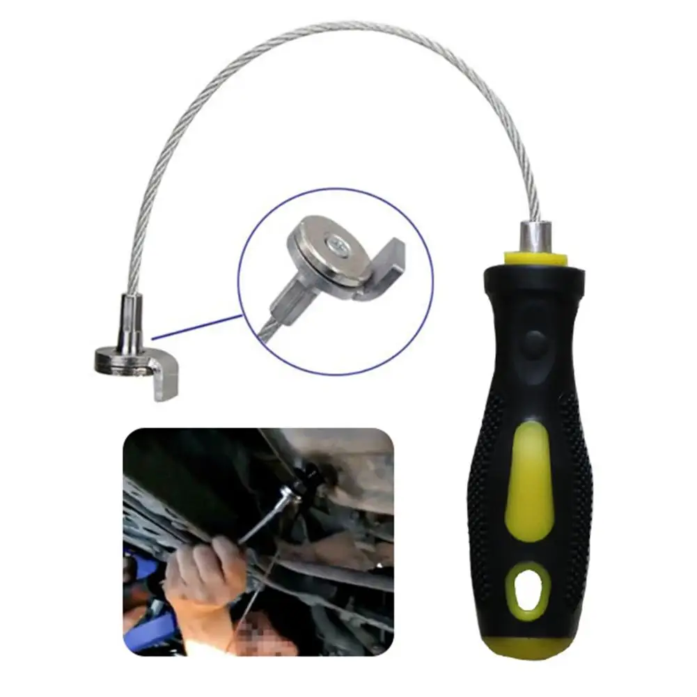

Магнитный гаечный ключ для снятия сливного отверстия автомобильной коробки передач Инструмент для разборки маска камера заднего вида авто...