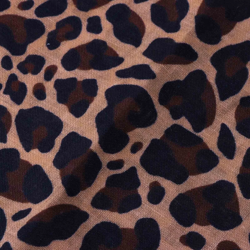 

Bohemian Vintage Leopard Tie Dyed Unisex Cotton Square Scarf Outdoor Cycling