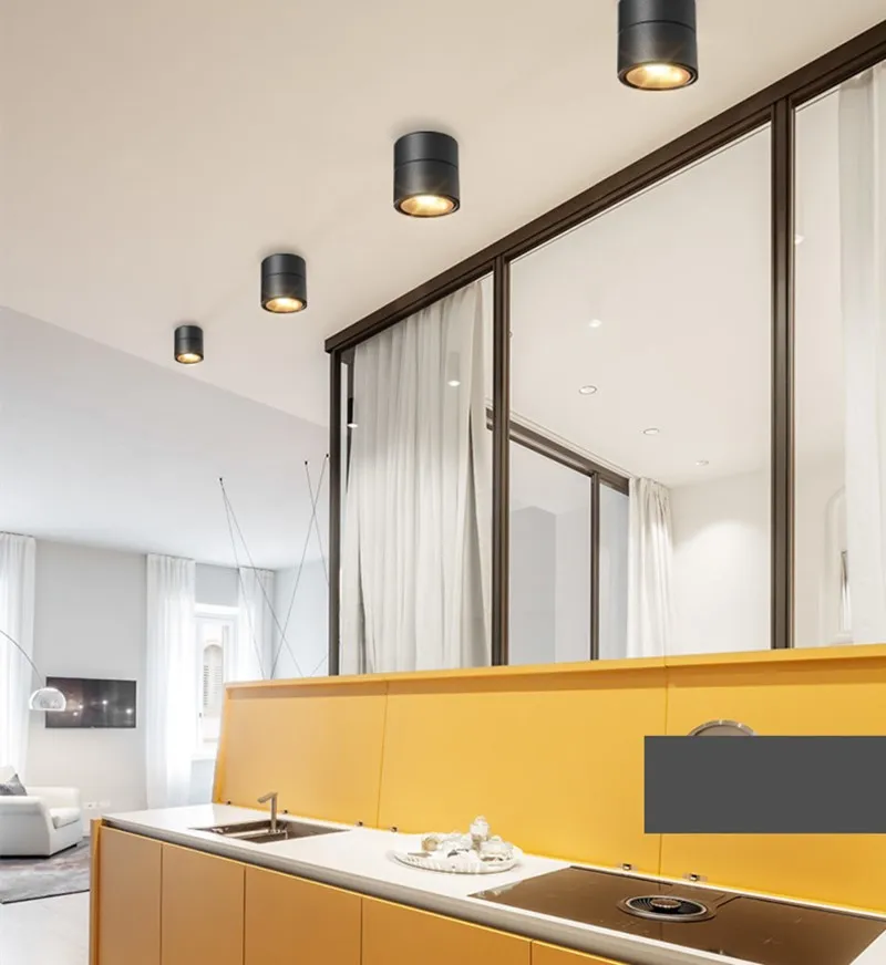 

LED dimming downlight, ceiling spotlight, 7W/10W/15W ceiling light for kitchen, living room, surface mounting.ac85-265v