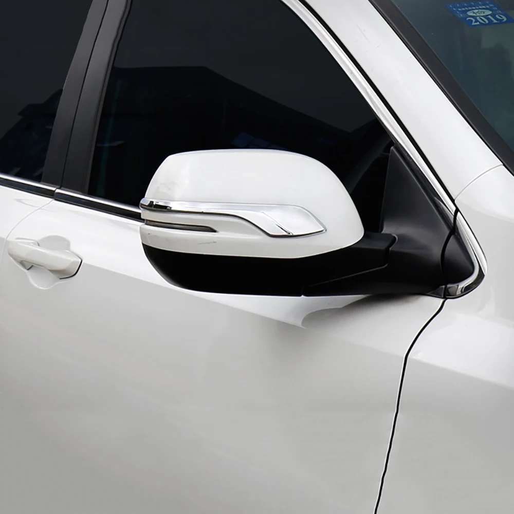 Декоративные полоски для стайлинга автомобилей ABS хром крышка зеркала заднего
