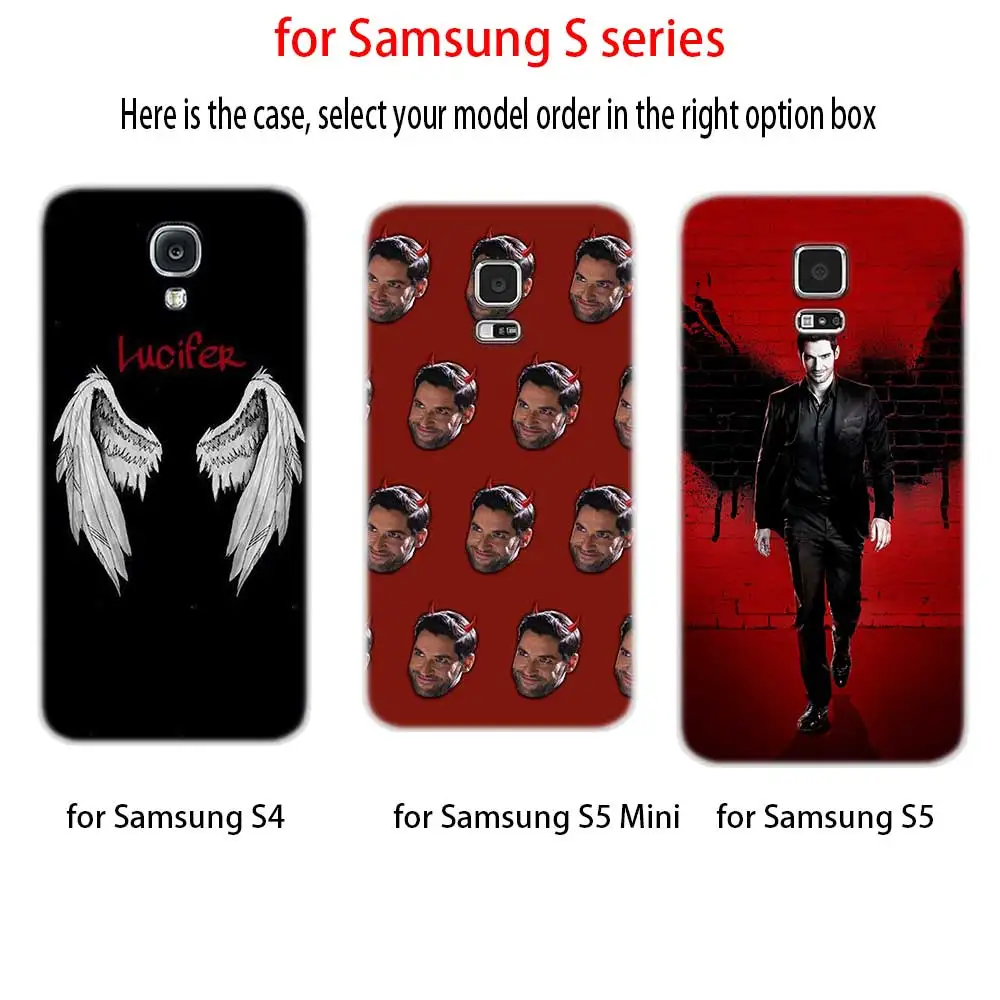 Мягкий силиконовый чехол для Samsung S30 S20 S11 S10 S9 S8 Plus lite 11e 10e Uitra S7Edge TV Series Lucifer |