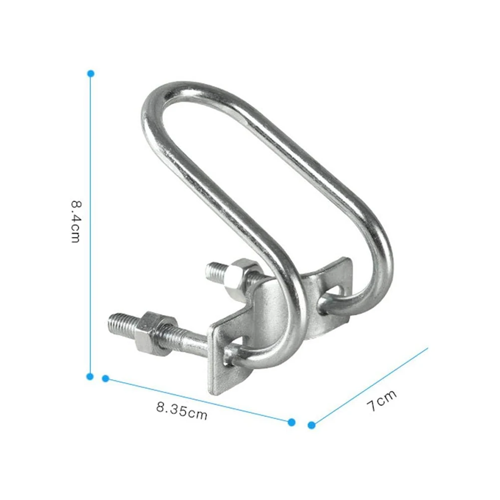 

Umbrella Balcony Railing Holder Universal Metal Fastening Stand for Umbrella Parasol