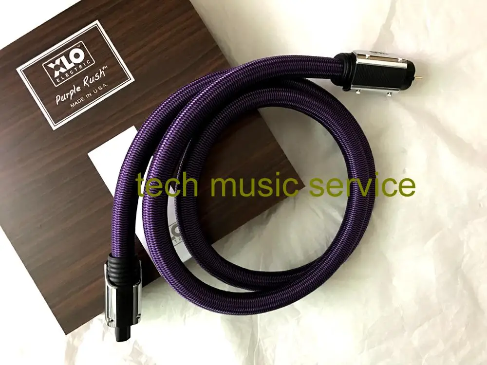 Hi-End tech music serviceXLO Purple Rush кабель питания переменного тока 2 м без коробки (версия для