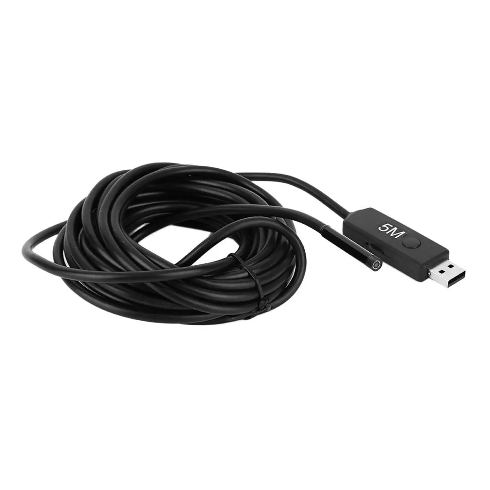 Водонепроницаемый эндоскоп HD 2 м 5 10 мм мини-USB камера Бороскоп для фотосъемки