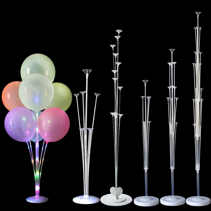 Светодиодные украшения для вечеринки набор воздушных шаров подставка колонна
