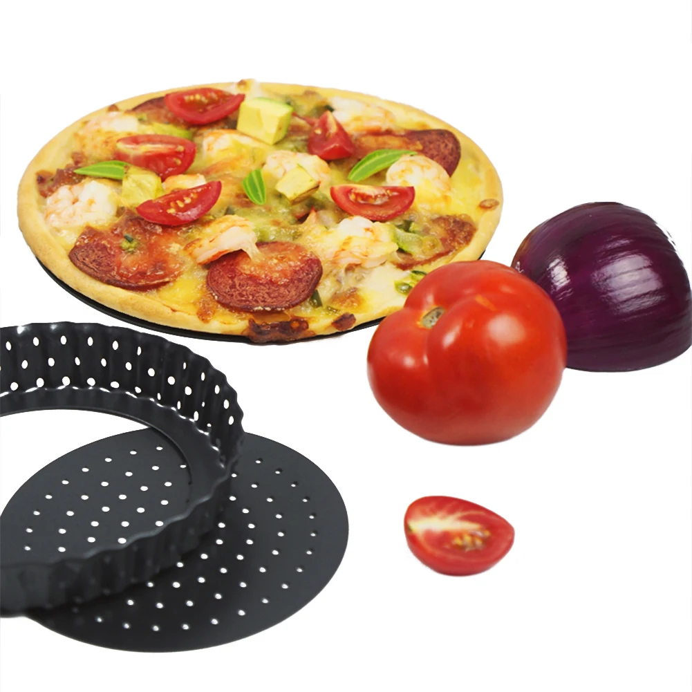 Сковорода для пиццы со съемными отверстиями антипригарная круглая форма