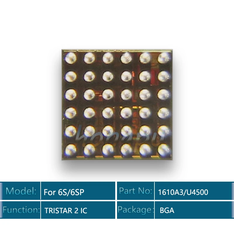 3 шт./лот U4500 1610A3 для iPhone 6S 6splus plus U2 USB зарядное устройство IC чип зарядки 36 контактов